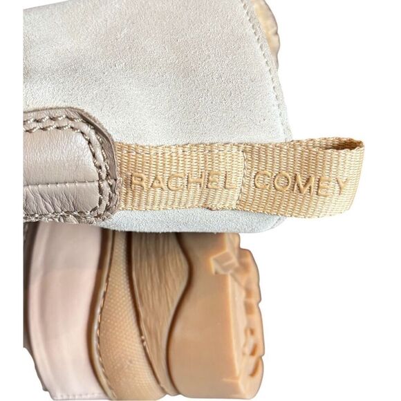 RACHEL COMEY SHEARLING BARLA LACE BOOT - SUEDE Bone NWOB Size 38/8 - Picture 5 of 7